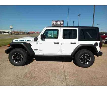 2024NewJeepNewWrangler 4xeNew4x4 is a White 2024 Jeep Wrangler Car for Sale in Guthrie OK