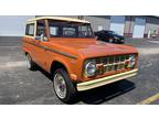 1969 Ford Bronco Orange