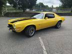 1970 Chevrolet Camaro Yellow Manual