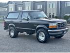 1994 Ford Bronco 4x4 XLT Black 5.8 L