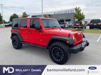 2017 Jeep Wrangler Unlimited Red, 68K miles