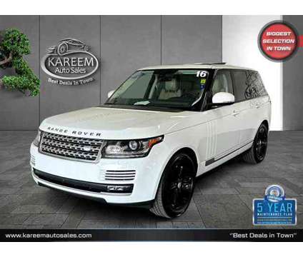 2016 Land Rover Range Rover HSE is a White 2016 Land Rover Range Rover HSE Car for Sale in Sacramento CA
