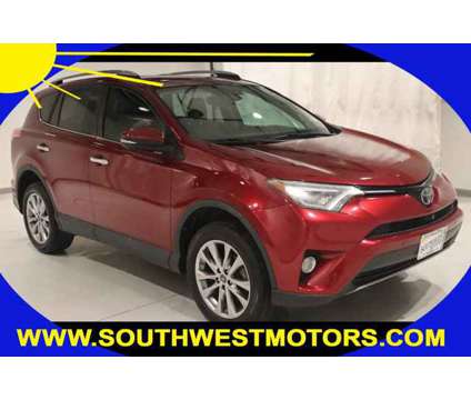 2018 Toyota RAV4 LIMITED FWD is a Red 2018 Toyota RAV4 Limited Car for Sale in Pueblo CO