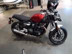 2024 Triumph Speed Twin 1200 Carnival Red/Storm Grey Motorcycle for Sale
