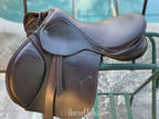 County solution saddle for sale 17.5