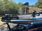2005 Skeeter TZX 200 Bass boat with a Yamaha 200