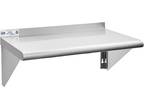 Hally Stainless Steel Shelf 12 x 24 Inches 230 lb, for Food Truck