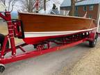 1951 18-Ft Penn Yan President Inboard Stern-Engine-Drive Runabout - Wood Boat