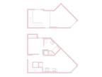 El Centro Apartments and Bungalows - Plan 13 - 1 Bedroom Penthouse
