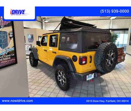 2020 Jeep Wrangler Unlimited for sale is a Yellow 2020 Jeep Wrangler Unlimited Car for Sale in Fairfield OH
