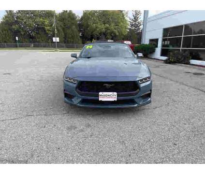 2024NewFordNewMustangNewConvertible is a Blue 2024 Ford Mustang Car for Sale in Mason City IA