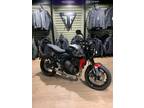 2023 Triumph Trident 660 Silver Ice Diablo Red Motorcycle for Sale