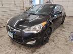 2017 Hyundai Veloster Black, 34K miles