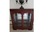 Small Lighted Curio / China Cabinet Measures 11 - Opportunity!