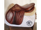 17" Butet Premium Saddle - Full Calfskin - 2022 - L Seat - 1.75 Flaps - 4.25"