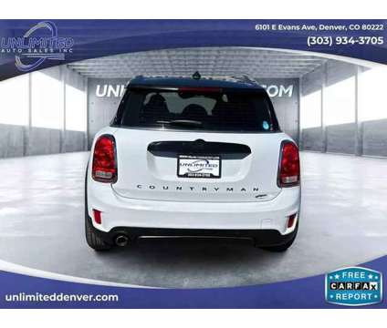 2019 MINI Countryman for sale is a White 2019 Mini Countryman Car for Sale in Denver CO