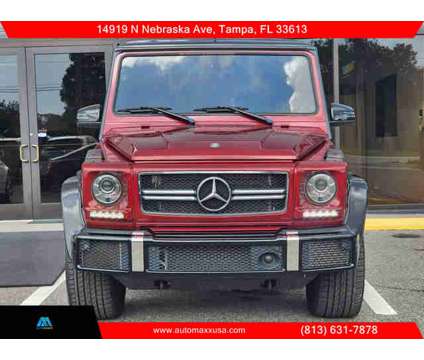 2016 Mercedes-Benz G-Class for sale is a Black, Red 2016 Mercedes-Benz G Class Car for Sale in Tampa FL