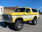 1978 Ford Bronco XLT Ranger Yellow