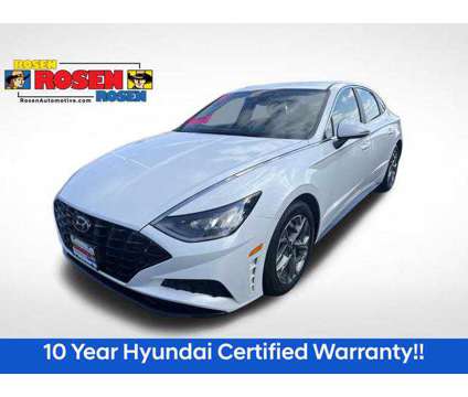 2021 Hyundai Sonata SEL is a White 2021 Hyundai Sonata SE Sedan in Milwaukee WI