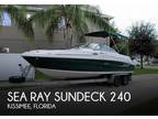 2005 Sea Ray sundeck 240 Boat for Sale