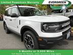 2021 Ford Bronco White, 909 miles