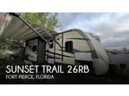Cross Roads Sunset Trail 26RB Travel Trailer 2014
