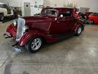 1934 Ford Coupe Red, 2400 miles