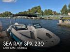 23 foot Sea Ray SPX 230