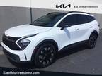 2023 Kia Sportage White, new