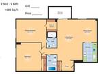 Plaza Towers Apartments - 2 Bedroom - 1085 Sq Ft