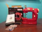 Toy sewing machine. Smartek Model RX-08. instruction book.size 8x8x4For display