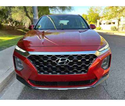 2020 Hyundai Santa Fe for sale is a Orange 2020 Hyundai Santa Fe Car for Sale in Phoenix AZ