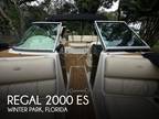 2018 Regal 2000 ES Boat for Sale