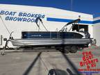2016 MANITOU EXPLODE 270 SHP TRIPLE TOON BOAT Price Reduced!