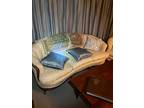 1900s Antique Victorian Couch Sofa and Love Seat
