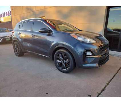 2021 Kia Sportage for sale is a Blue 2021 Kia Sportage 4dr Car for Sale in Fort Worth TX