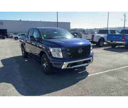 2024NewNissanNewTitanNew4x4 Crew Cab is a Blue 2024 Nissan Titan Car for Sale in Indianapolis IN