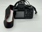 Canon EOS Rebel T3 Camera With Strap Black Used Please Read