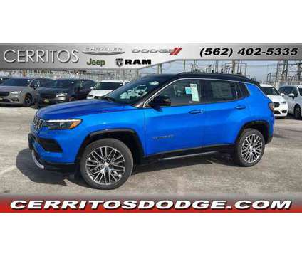 2023 Jeep Compass Limited is a Blue 2023 Jeep Compass Limited Car for Sale in Cerritos CA
