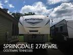 2017 Keystone Springdale 278FWRL 27ft