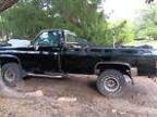 1982 Chevrolet Other Pickups 1982 Chevrolet K10 Pickup Black 4WD Automatic