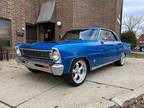 1966 Chevrolet Nova Blue Coupe Blue