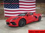 2023 Chevrolet Corvette Stingray LT Convertible RED Low Miles 1 Owner NICE -