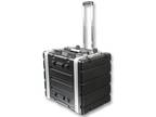 NEW PA DJ 8RU Portable Equipment Rack Mount Storage [url removed] wheels.19"...