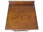 Antique Bedside Cabinet Nightstand End Table Oak Wood 1800's Victorian