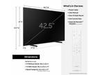 Samsung The Frame LS03B 43" QLED 4K HDR Smart TV - 2022 Model [phone removed]