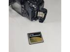 Canon EOS Rebel XTi Digital SLR Camera w/ EF-S 18-55mm f/3.5-5.6 ll NO CHARGER