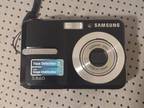 Samsung S860 8.1MP Digital Camera Black - Tested & Works