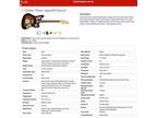Fender 2017 Classic Player Jaguar Special Sunburst Nice Condition +Bag 64179