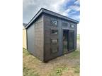 10x14 Modern Office Shed